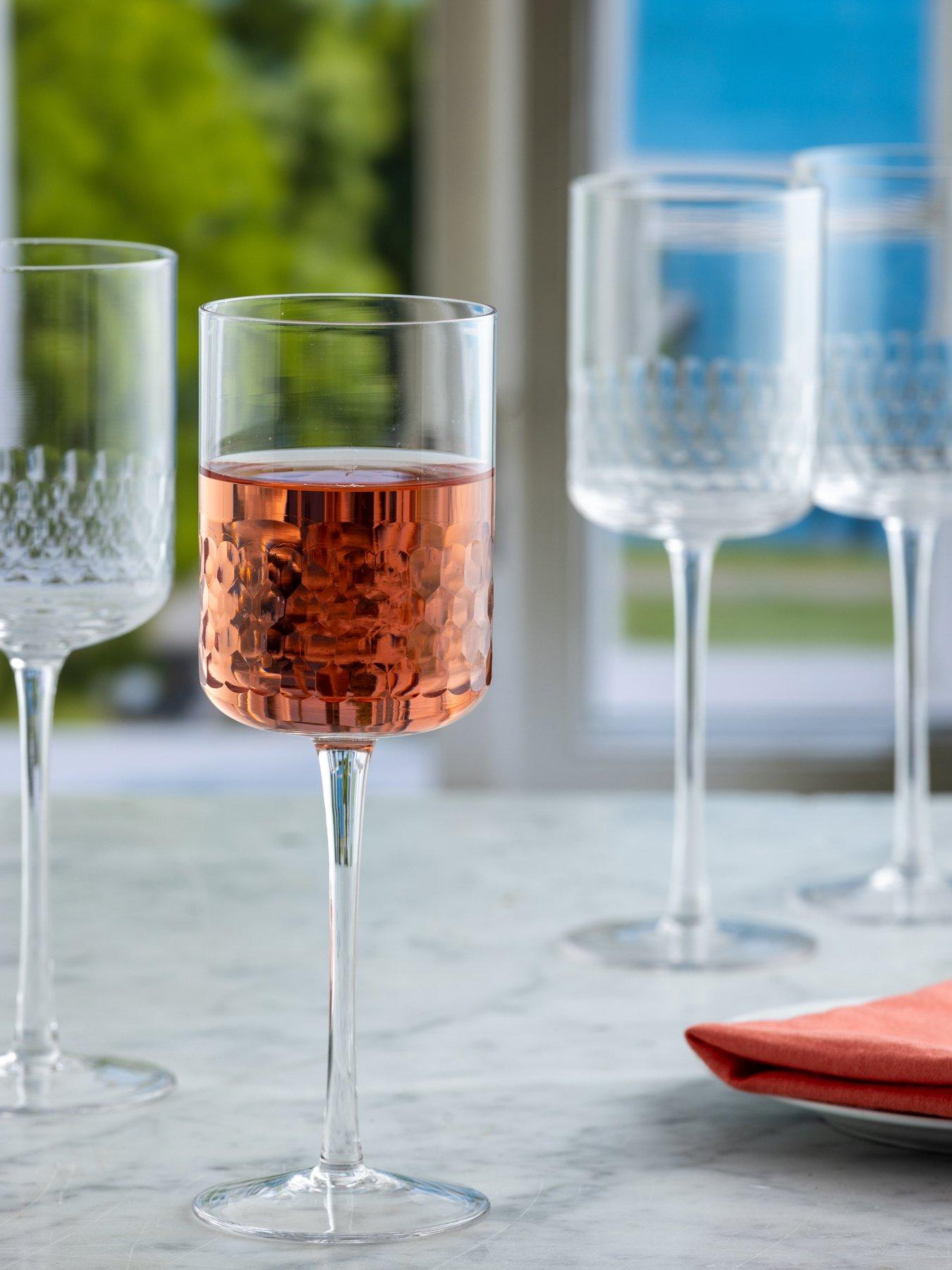 Product photograph of Ravenhead Pisa 420 Ml Wine Glasses Ndash Set Of 2 from very.co.uk
