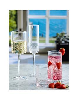 Product photograph of Ravenhead Pisa 230 Ml Flute Glasses Ndash Set Of 2 from very.co.uk
