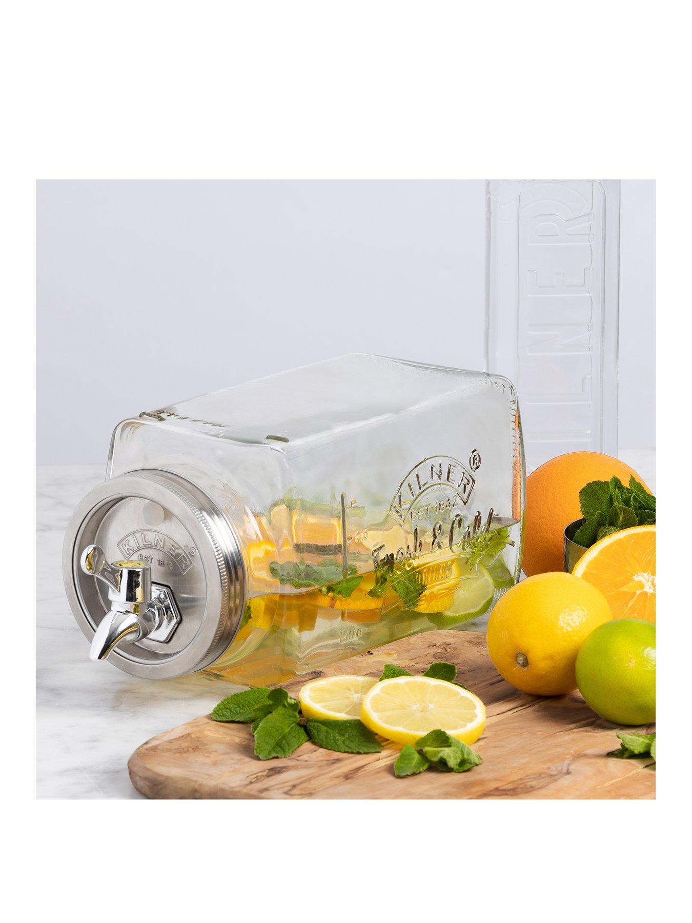 Product photograph of Kilner 3 Litre Fridge Dispenser from very.co.uk