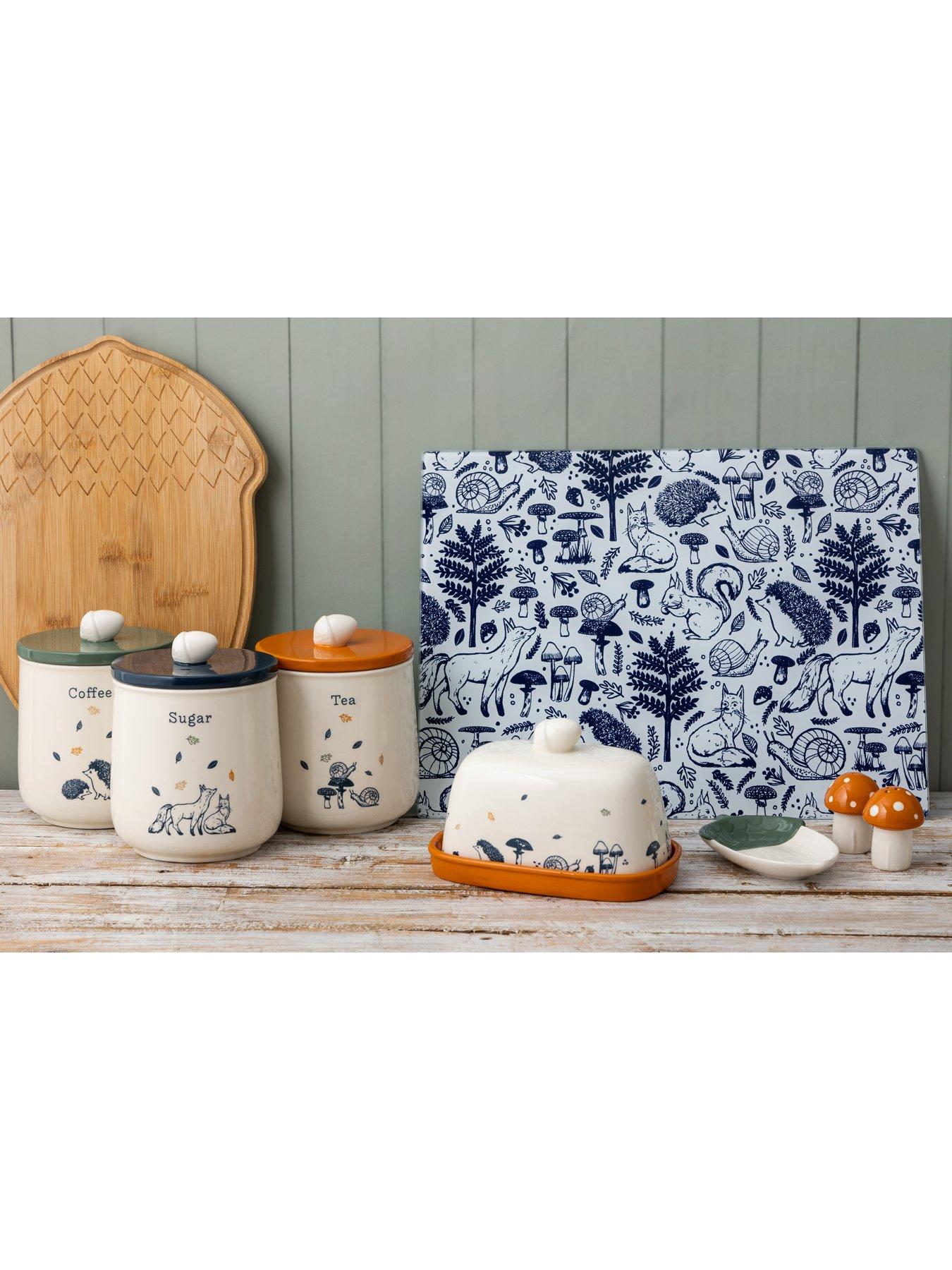 Price & Kensington Woodland Mug 330 ml Passe au micro-ondes et au lave-vaisselle Style fantaisie en grès