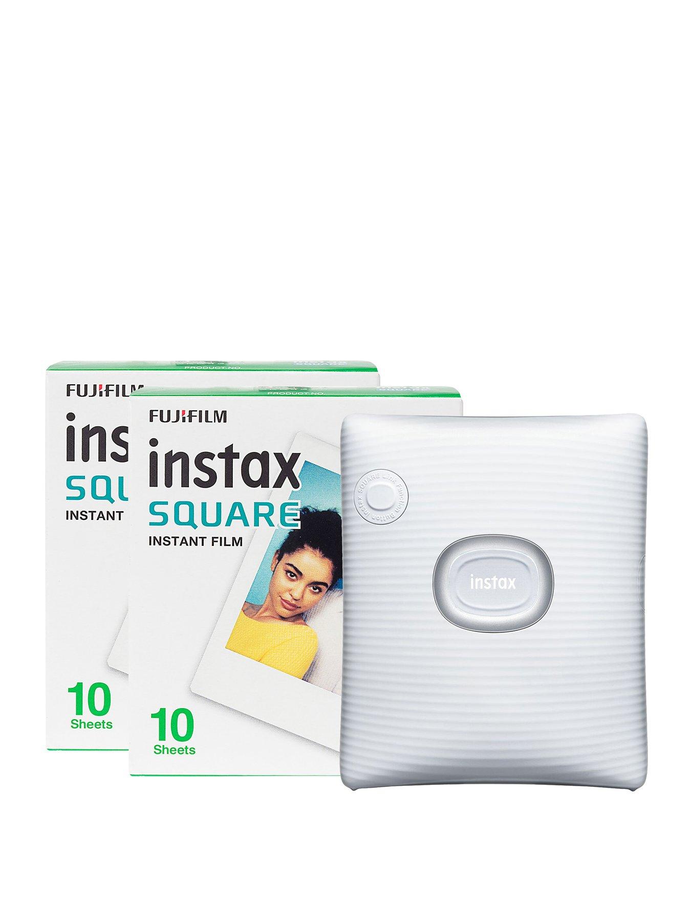 Fujifilm Instax Instax Square Link Wireless Smartphone Photo Printer(20 Shots) -  White