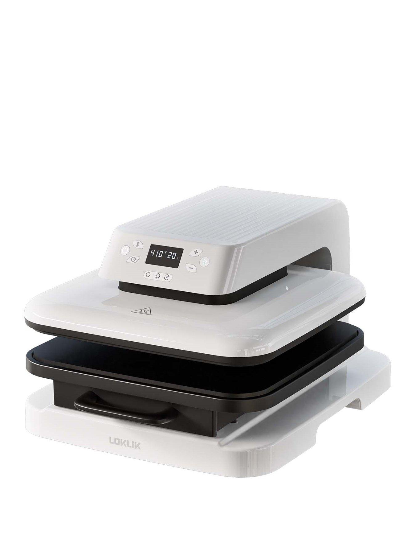 Image 2 of 8 of Loklik Auto Heat Press Machine - White