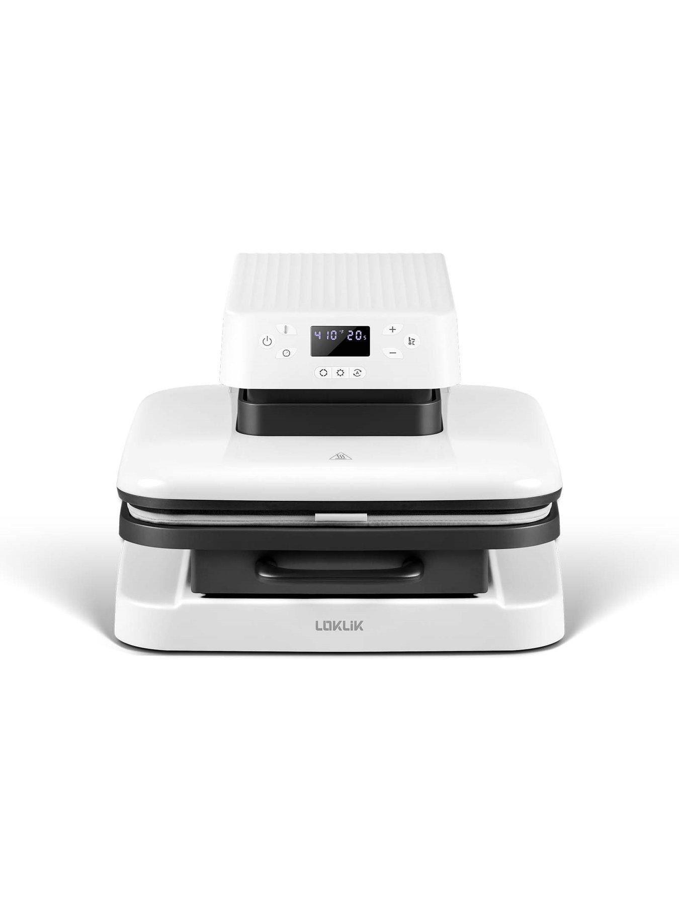 Image 4 of 8 of Loklik Auto Heat Press Machine - White
