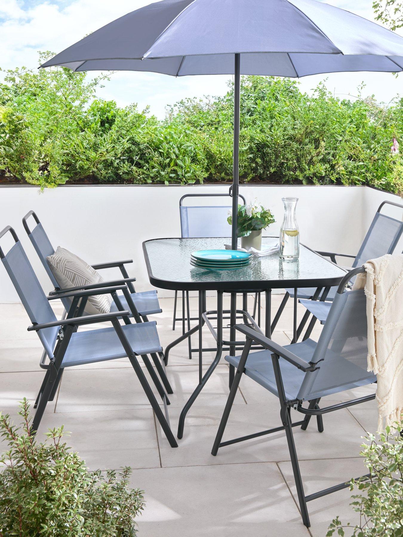 undefined Santa Cruz 8-Piece Dining Set