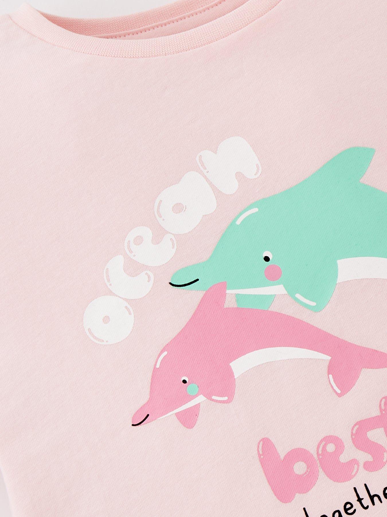 Girls dolphin shirt hotsell