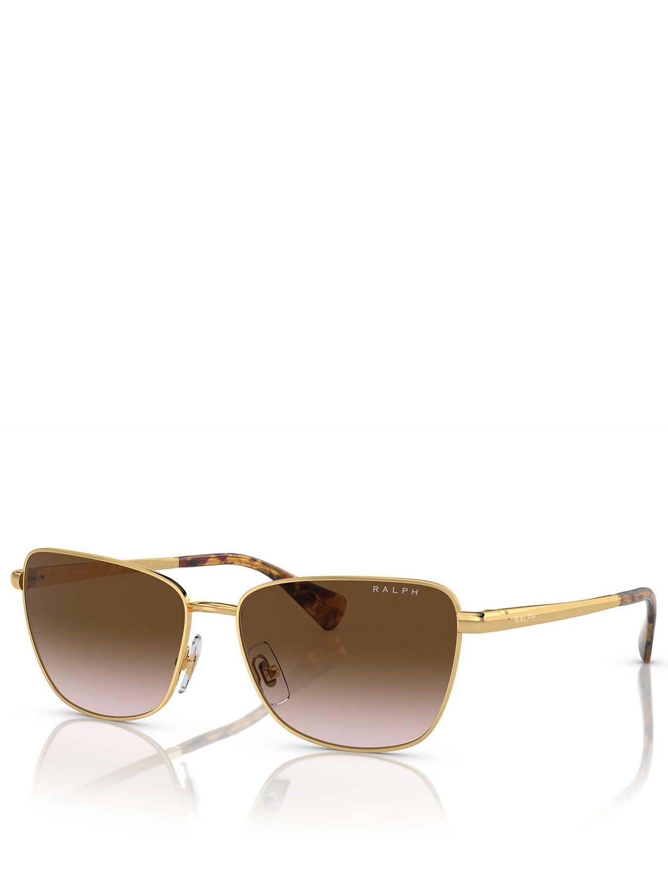 undefined Rimless Sunglasses - Shiny Gold