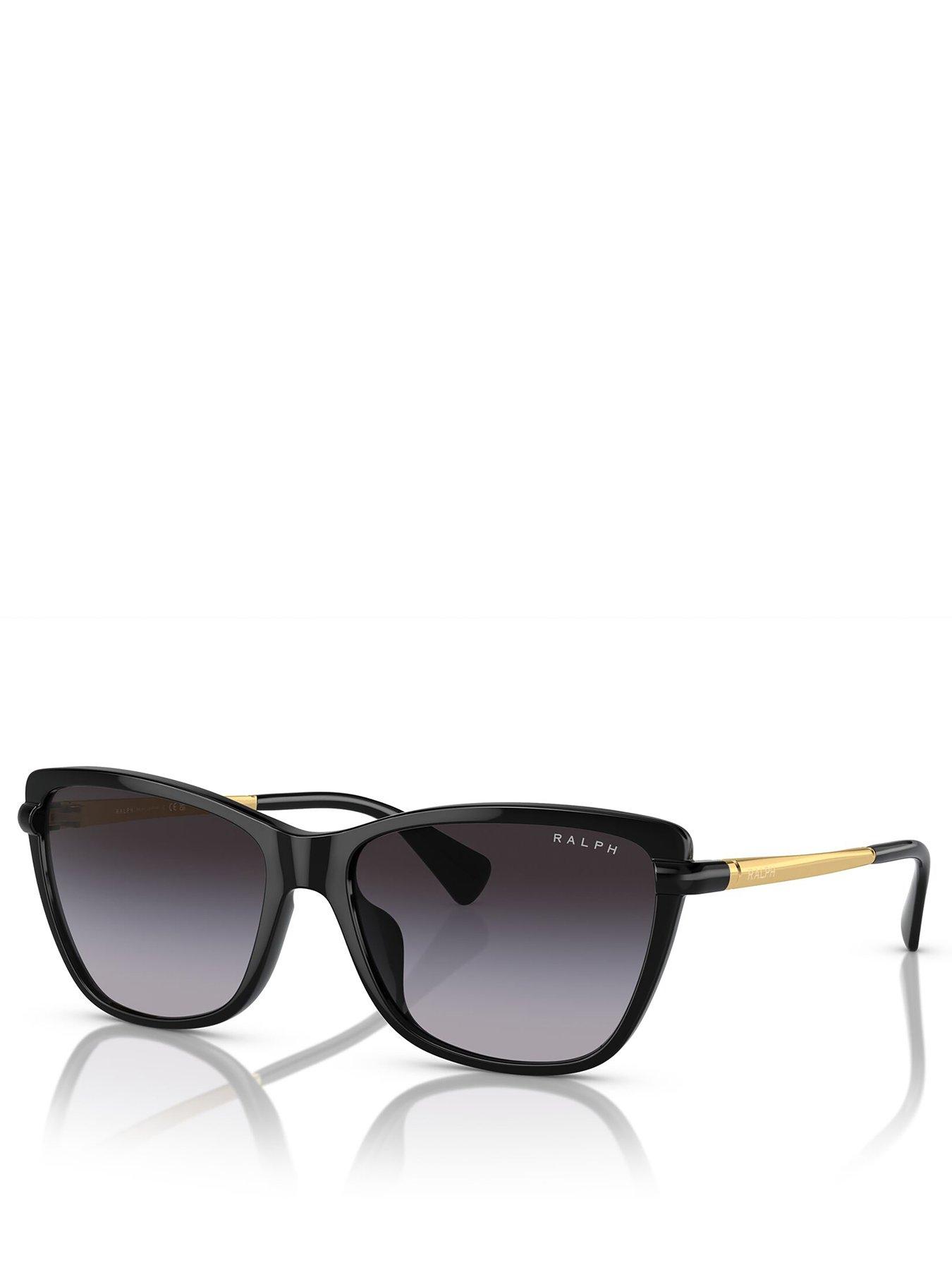 undefined Cat Eye Sunglasses - Shiny Black