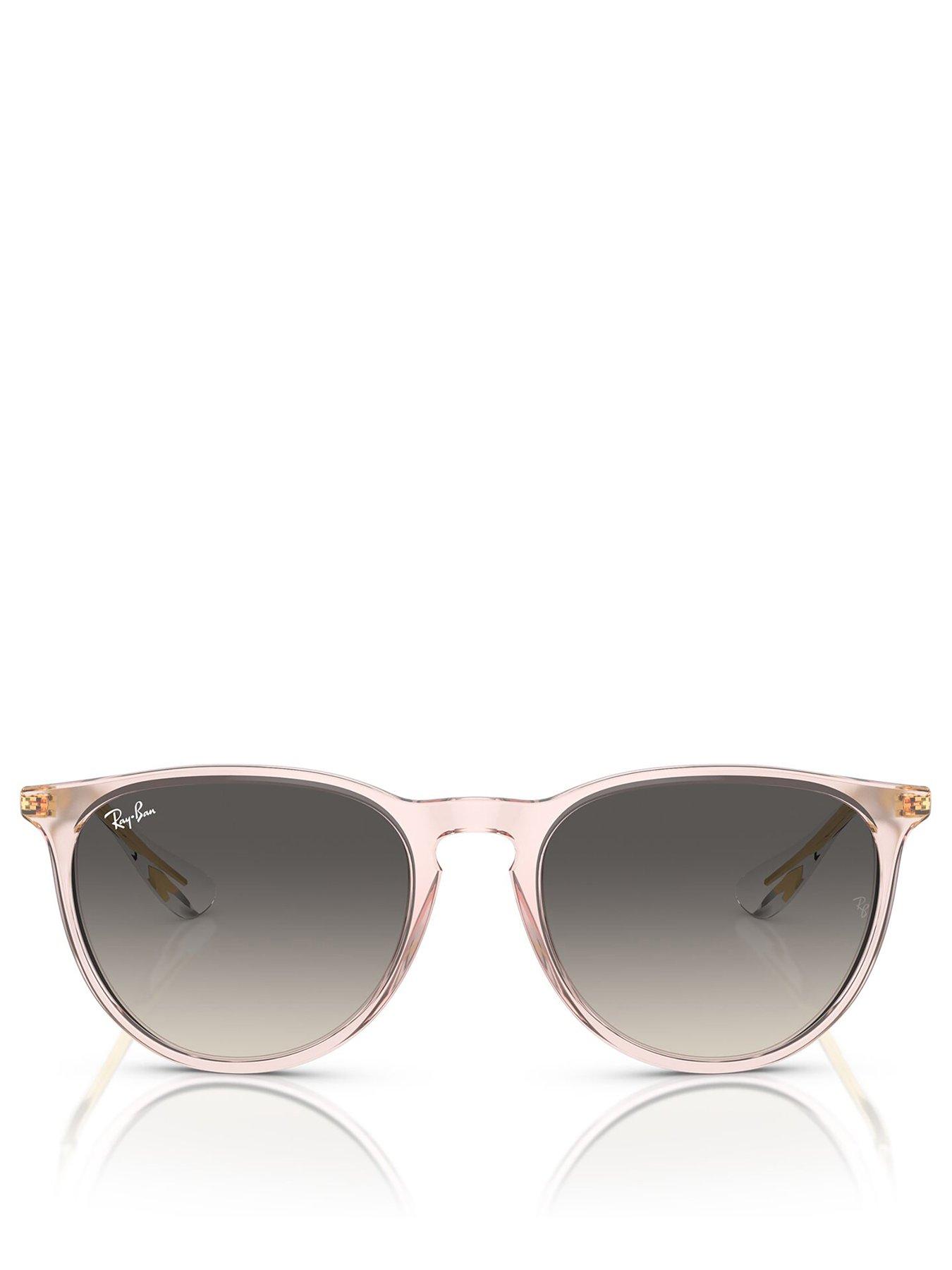 Image 3 of 4 of Ray-Ban Ray Ban Rounded Sunglasses - Transparent Pink