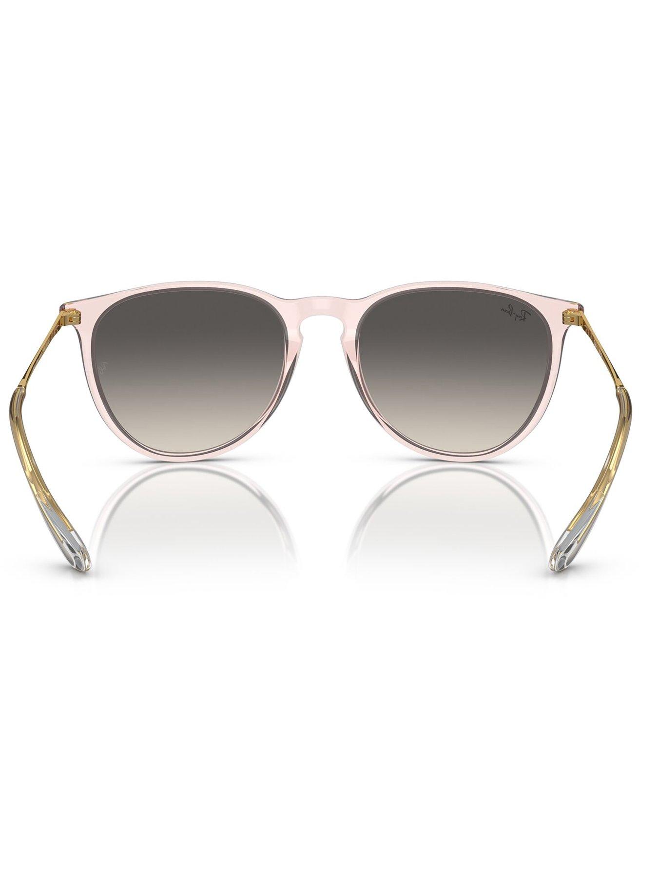 Image 4 of 4 of Ray-Ban Ray Ban Rounded Sunglasses - Transparent Pink