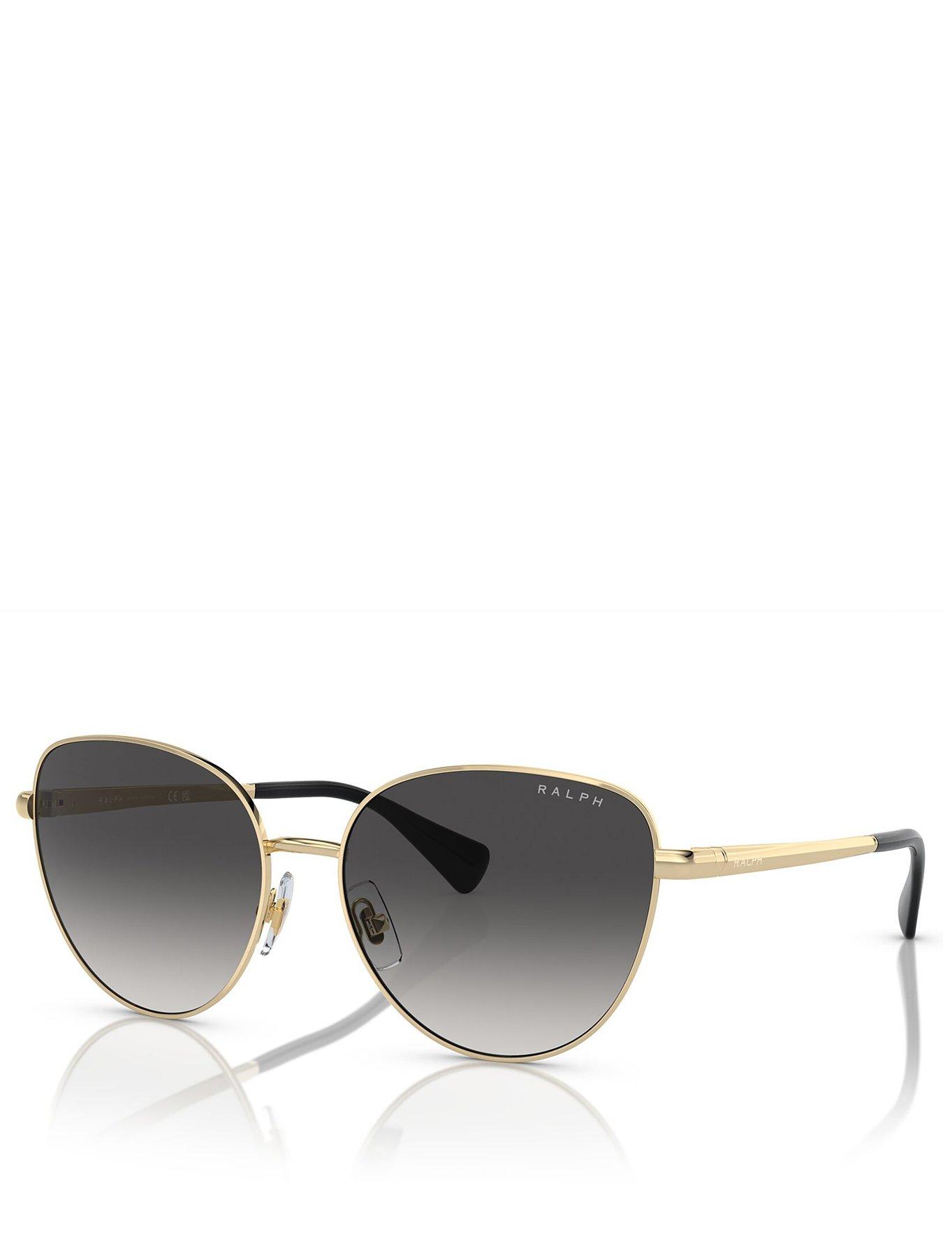 undefined Rimless Sunglasses - Shiny Pale Gold