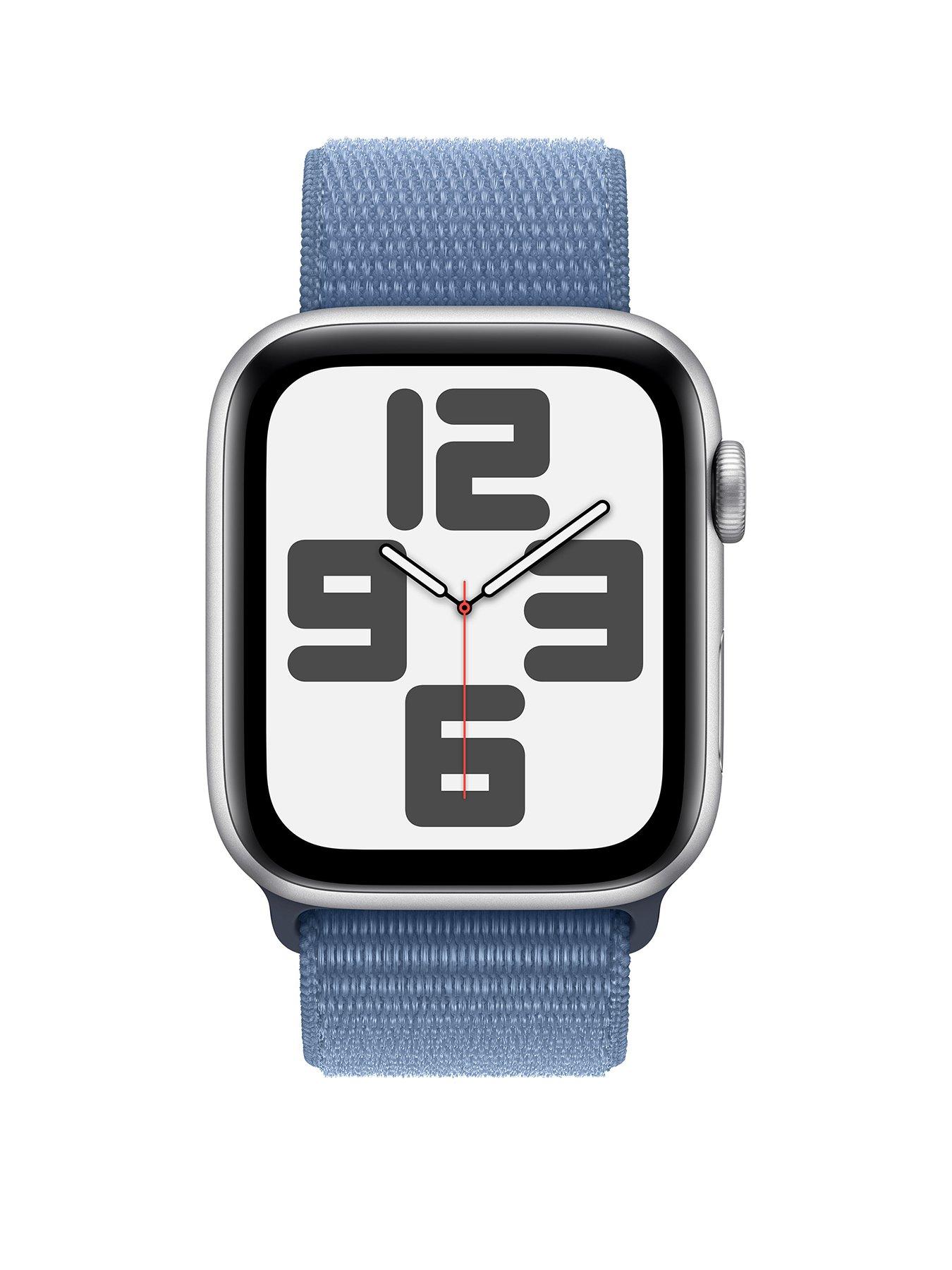 Silver 44mm hot sale apple watch