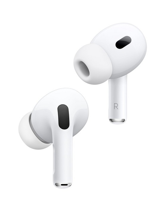 front image of apple-airpods-pro-2nd-gen-2023-with-magsafe-case-usb-c