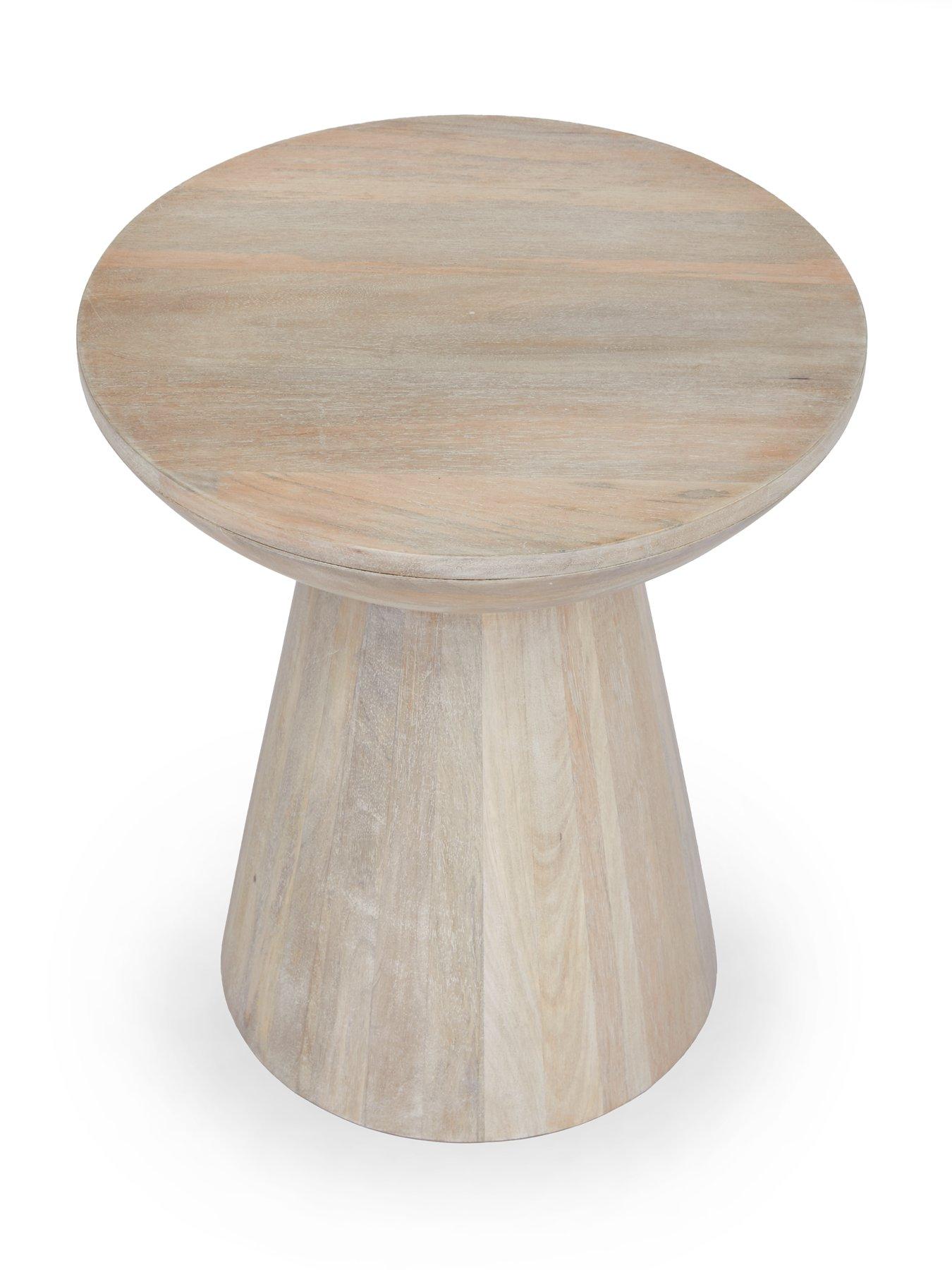 Image 3 of 6 of Very Home Drum Side Table - Natural - FSC&reg; Certified