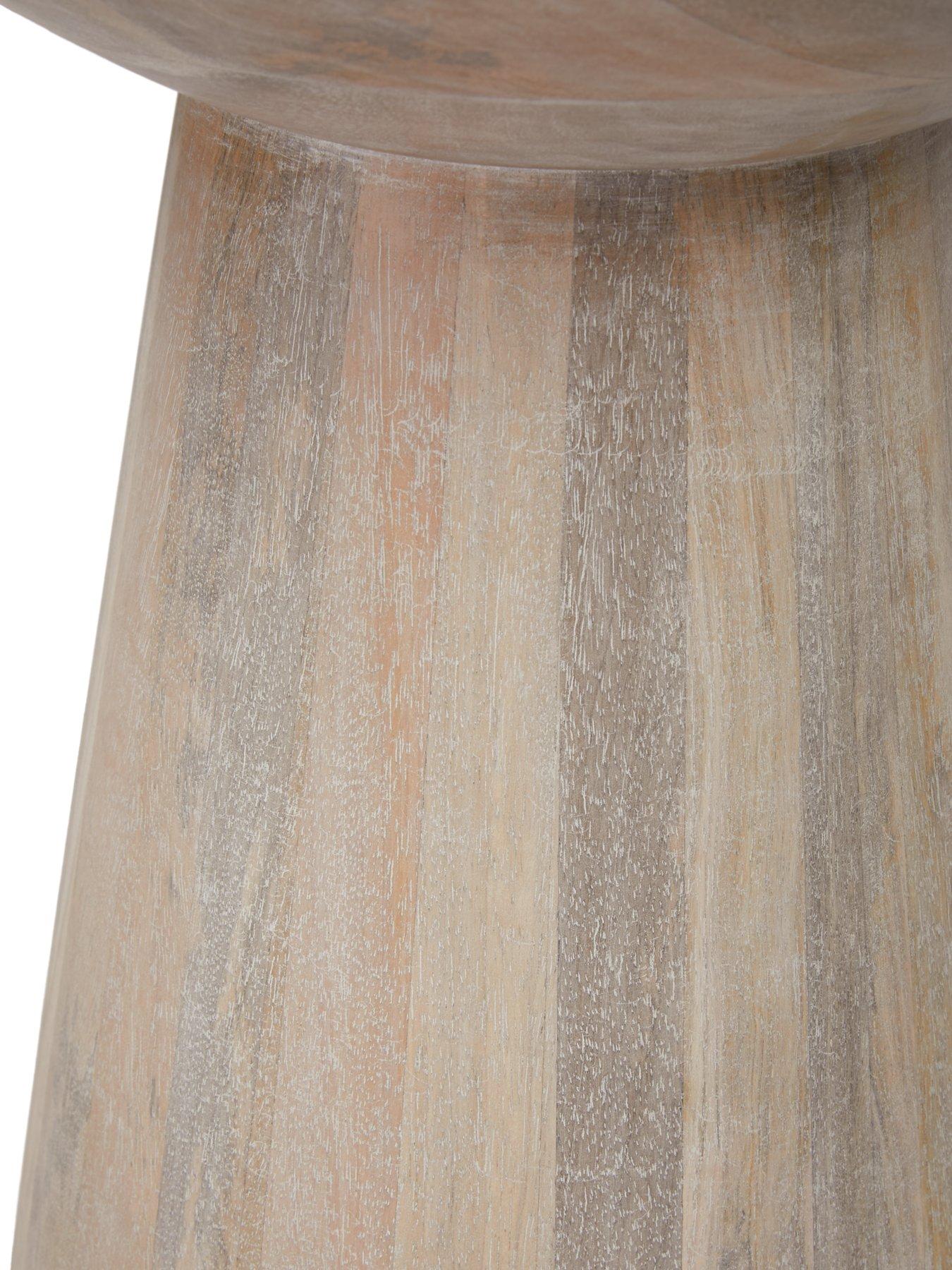 Image 4 of 6 of Very Home Drum Side Table - Natural - FSC&reg; Certified