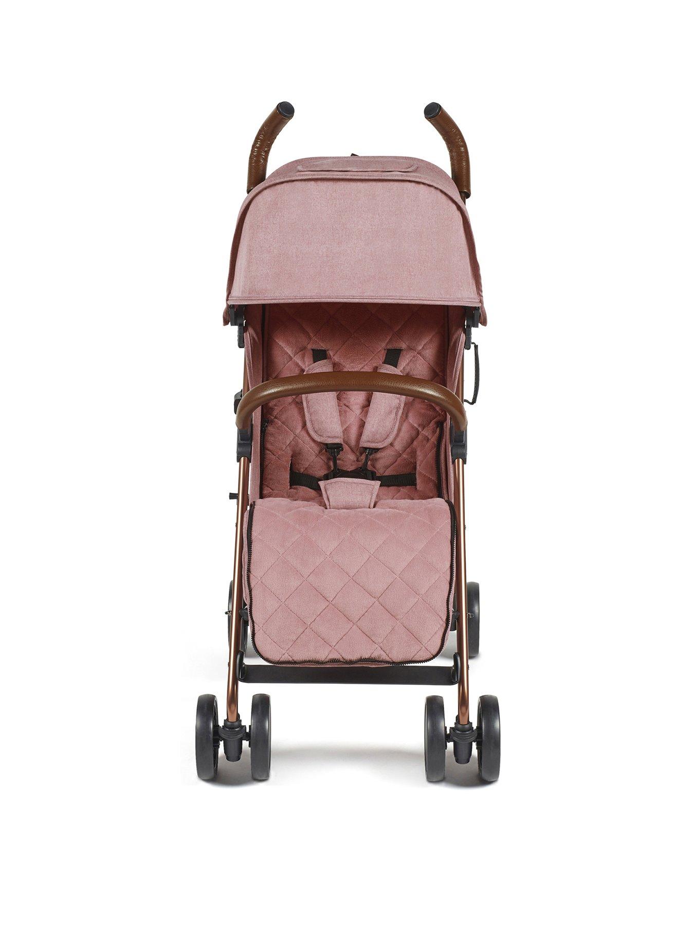 Ickle Bubba Discovery Prime Stroller Dusty Pink Very