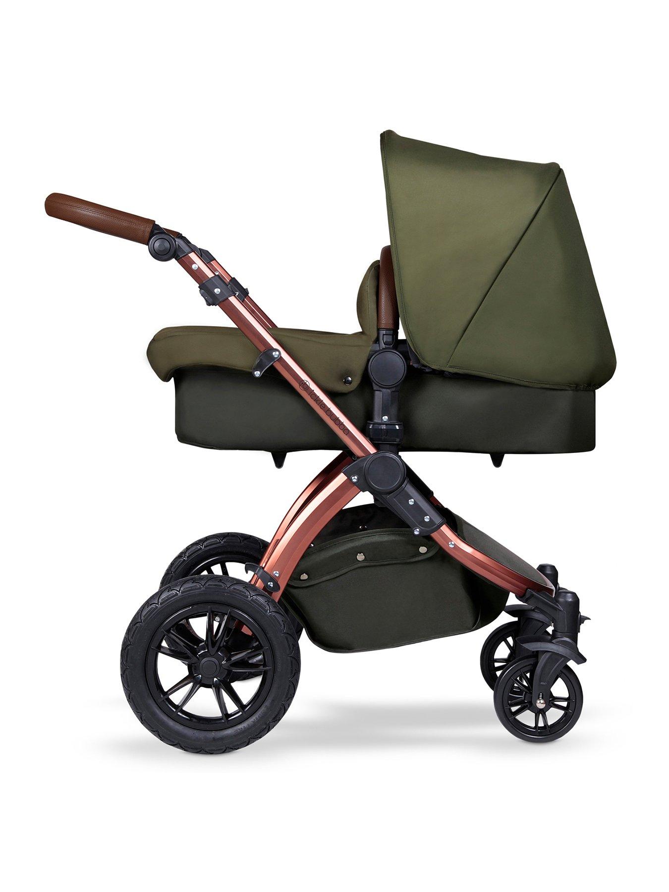 Ickle Bubba Stomp V4 All in One Travel System With Isofix Base Bronze