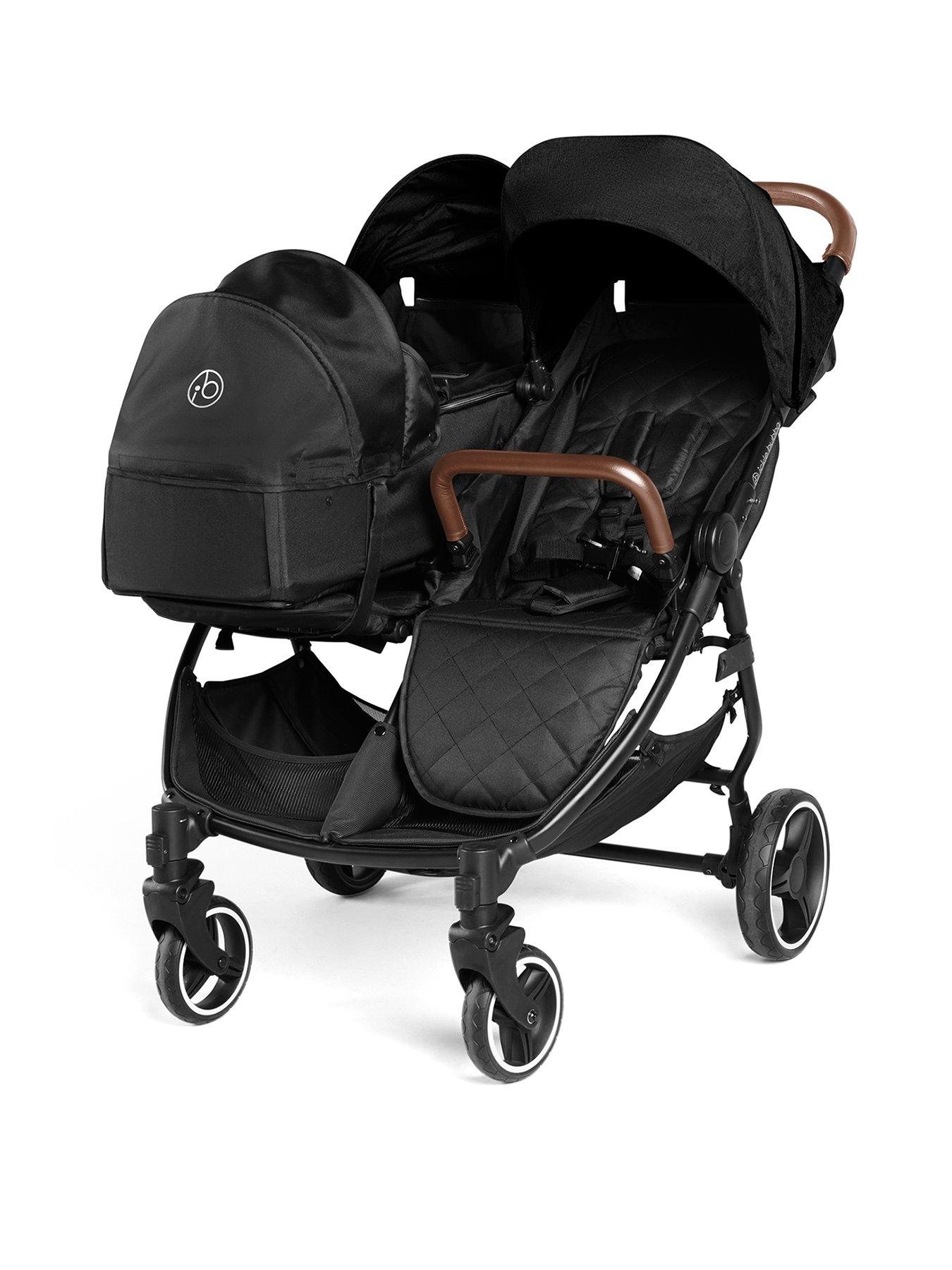 ickle-bubba-venus-prime-double-stroller-black-black-tan