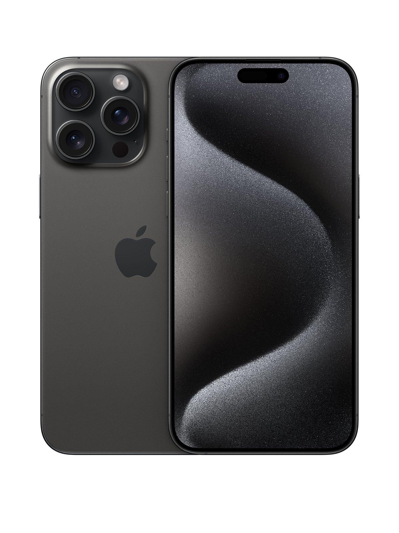 Apple iPhone 15 Pro Max, 512Gb - Black Titanium | Very.co.uk