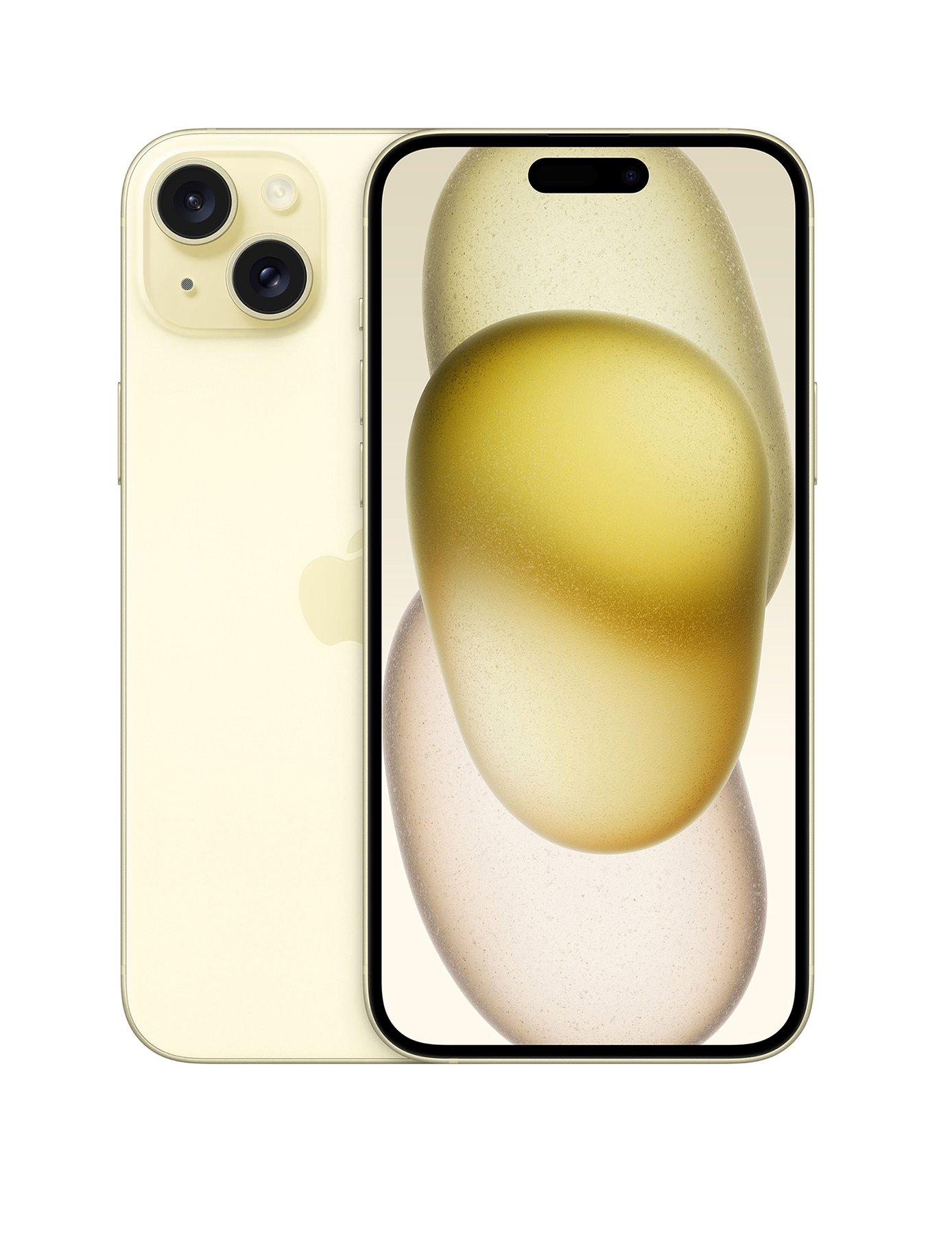 Apple iPhone 15 Plus, 256Gb - Yellow | very.co.uk