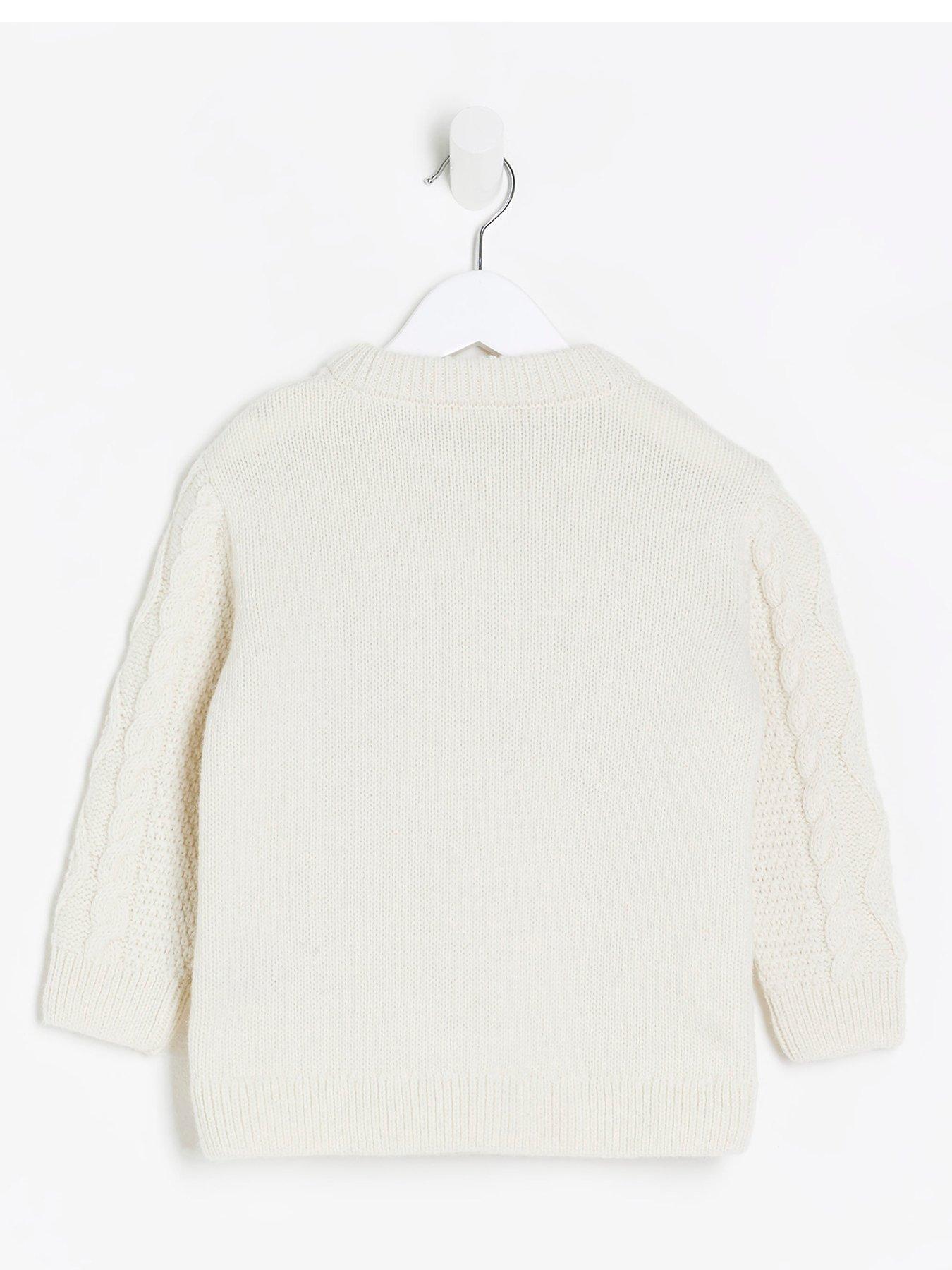 Boys on sale white jumper