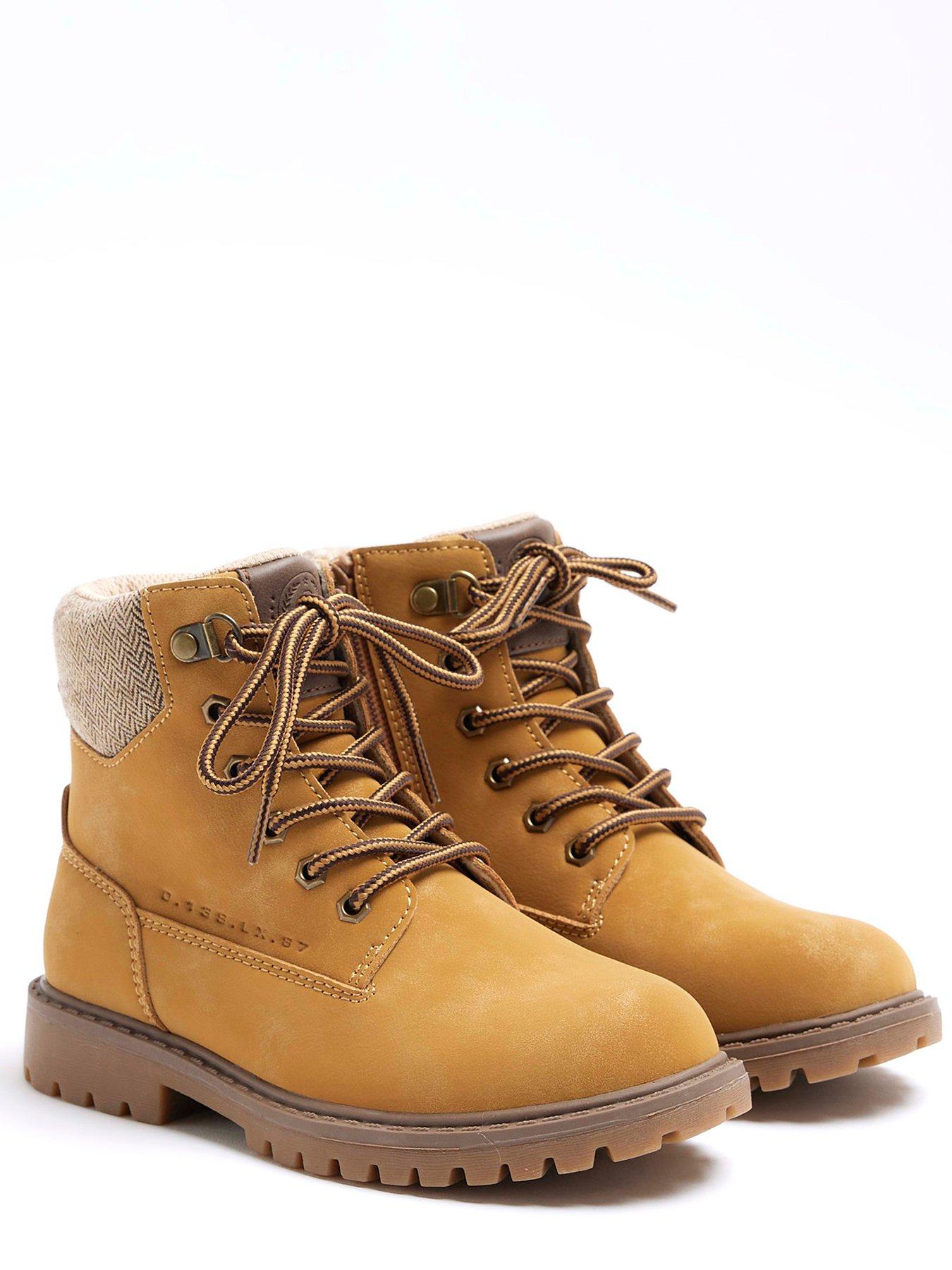 River island yellow store boots