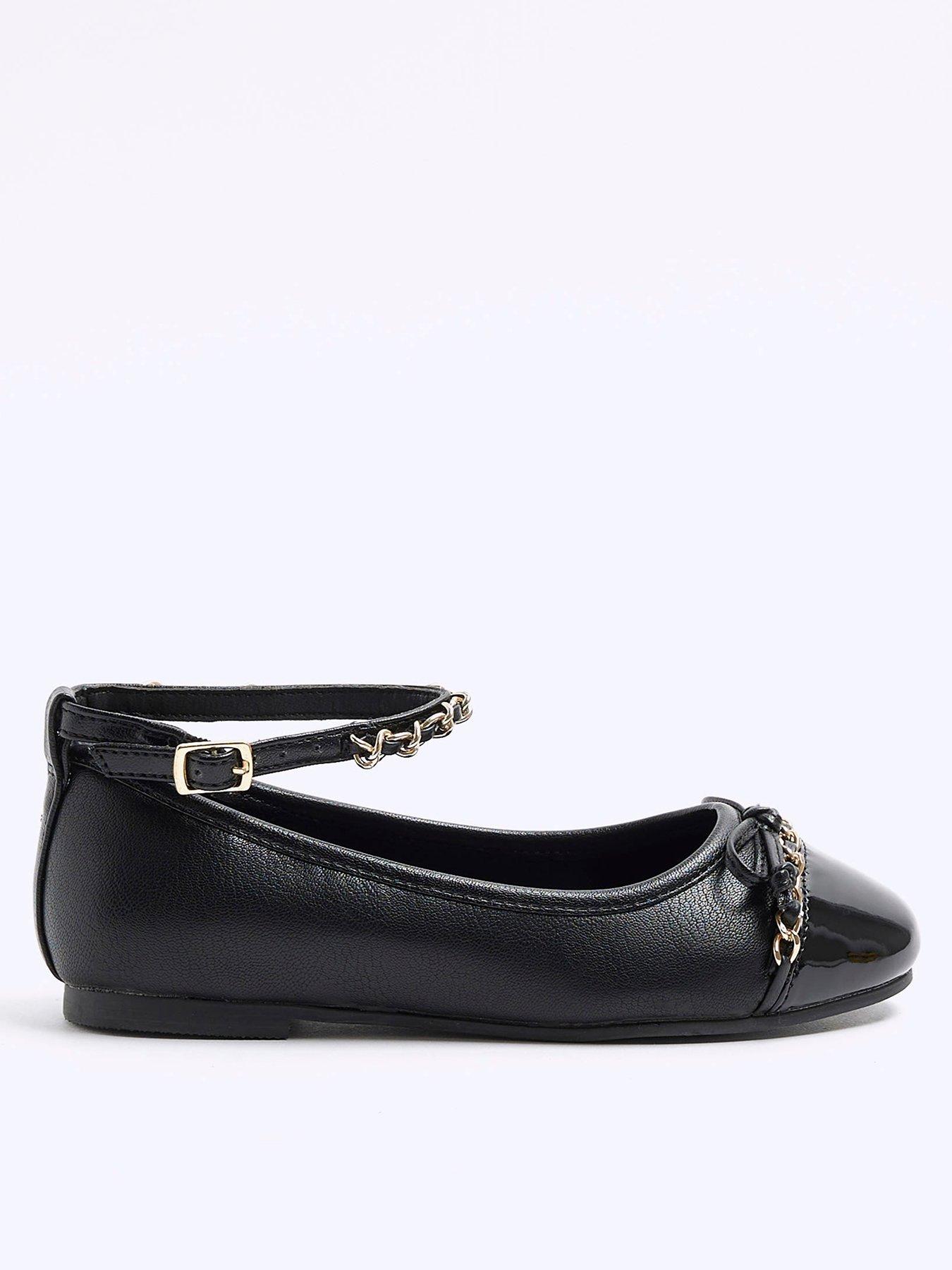 River island girls hot sale black shoes