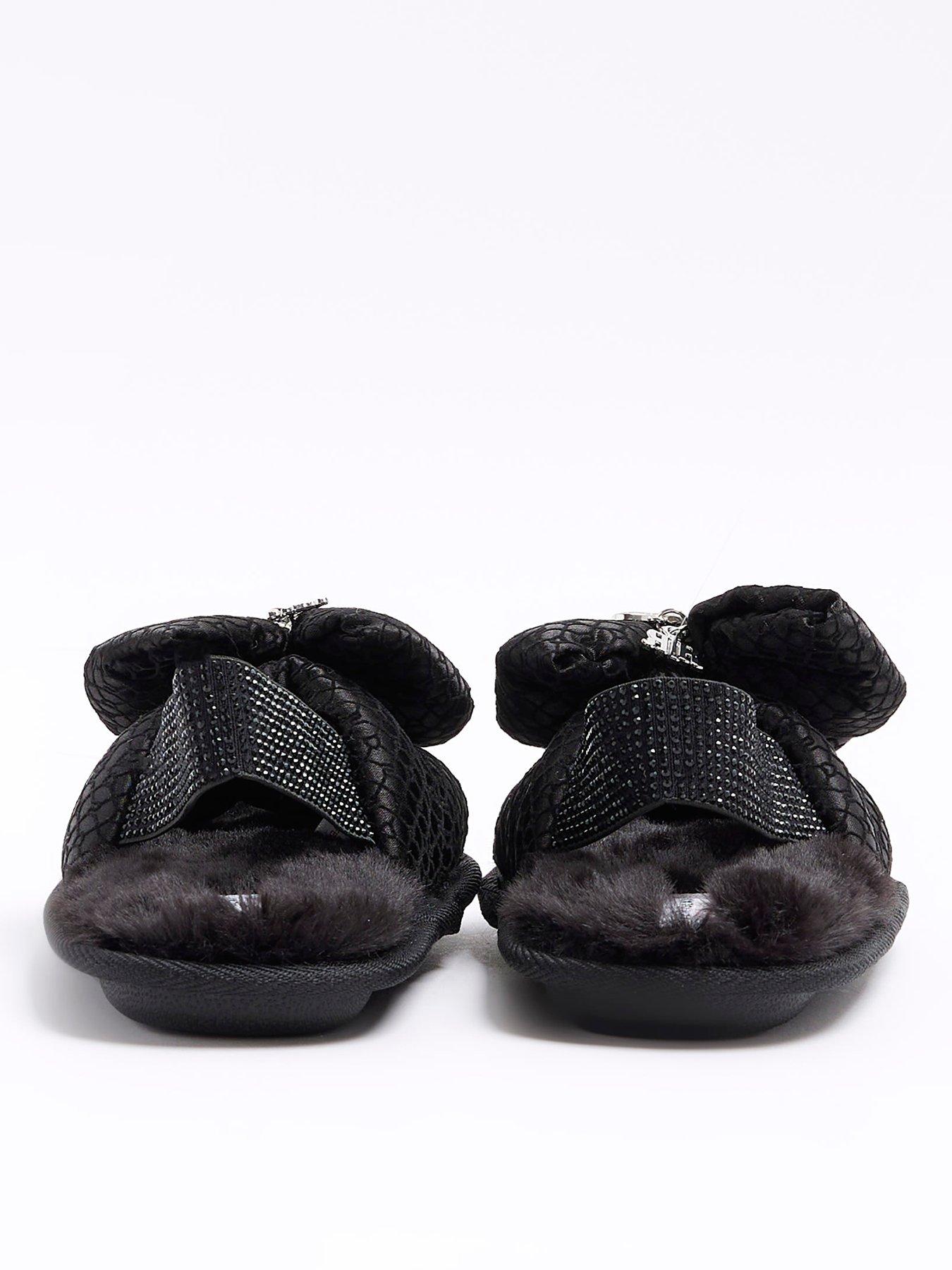 River island hot sale girls slippers