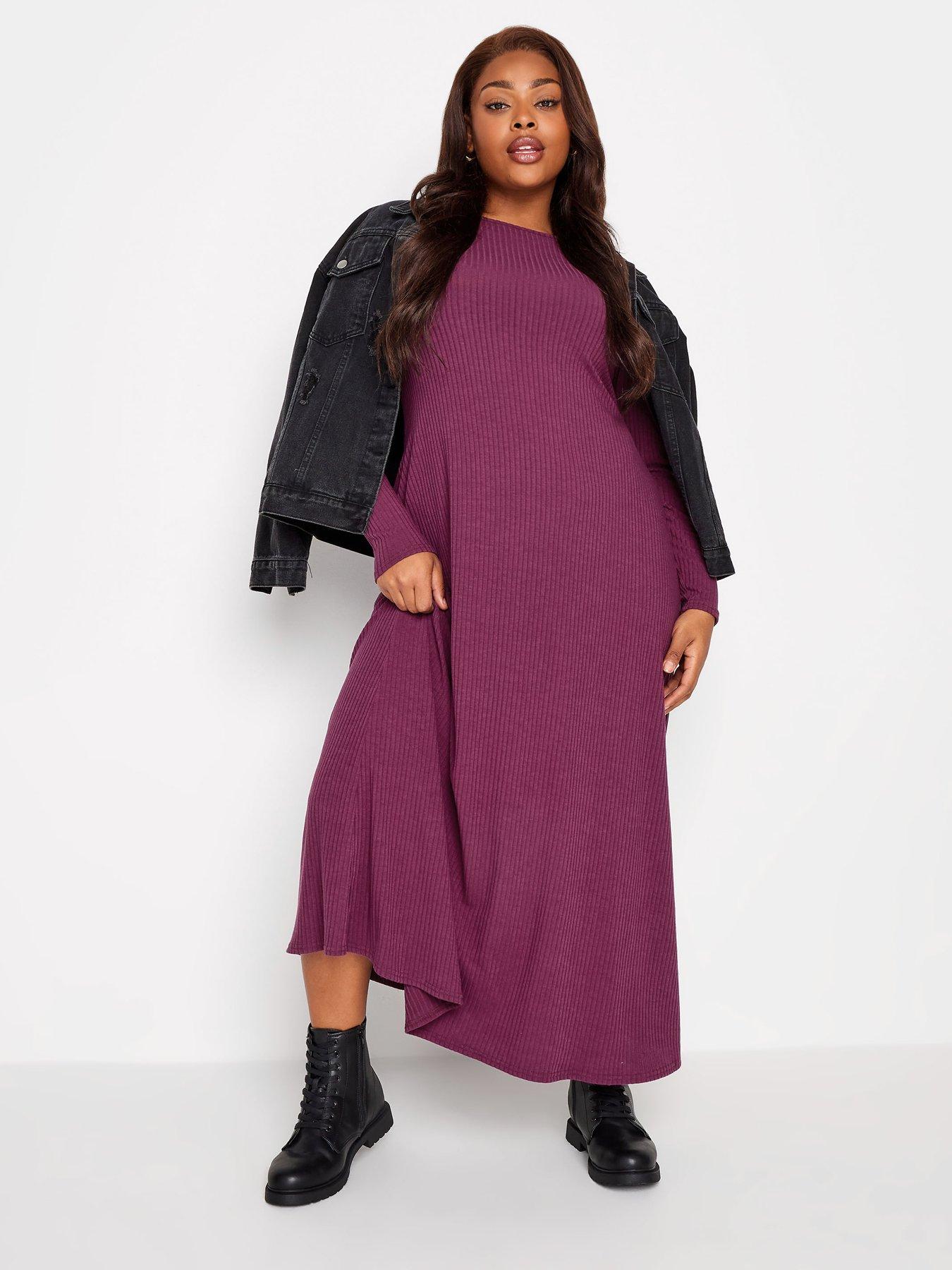 Purple swing hot sale dress uk