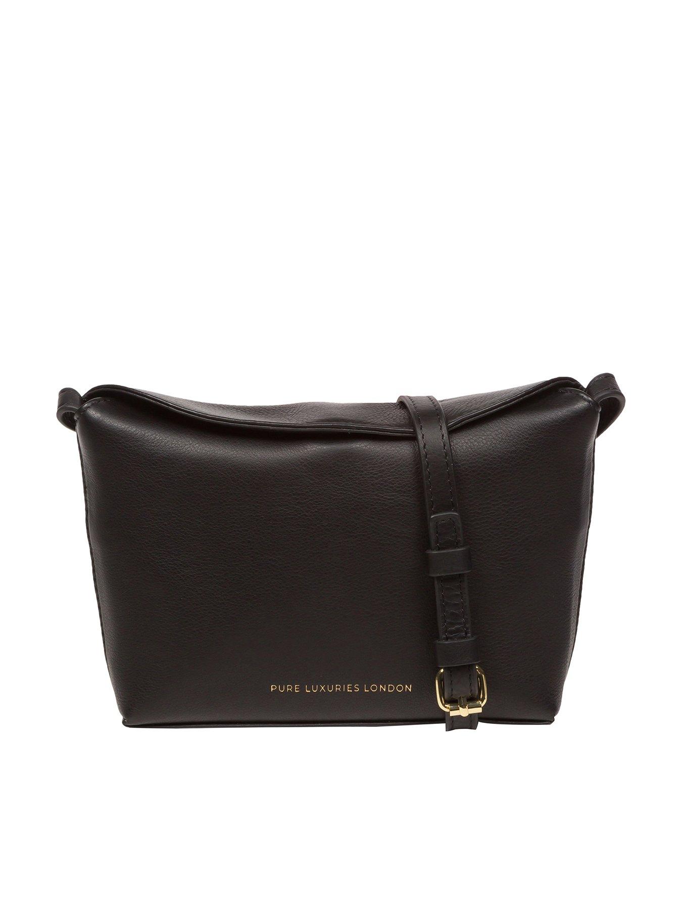 Buy Pure Luxuries London Sanderson Leather Messenger Bag from the