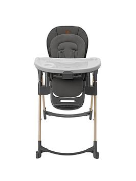 Product photograph of Maxi-cosi Minla Highchair- Beyond Graphite from very.co.uk