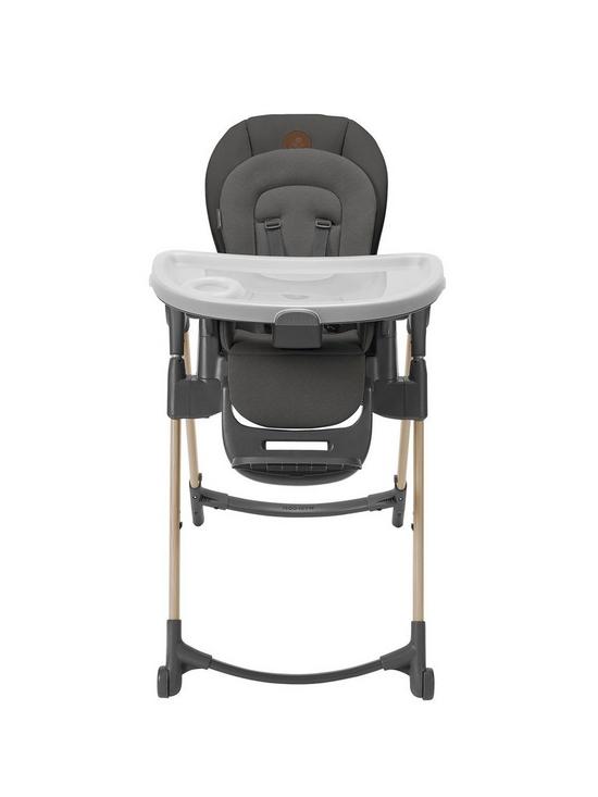 front image of maxi-cosi-minla-highchair--beyond-graphite