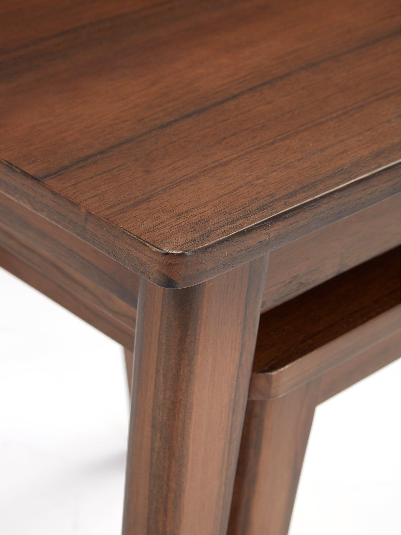 Image 5 of 6 of Very Home Misha Ready Assembled&nbsp;Nest of Tables - Oak - contains Solid Wood
