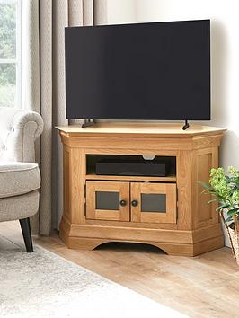 Product photograph of Very Home New Constance Corner Tv Unit Up To 32 from very.co.uk
