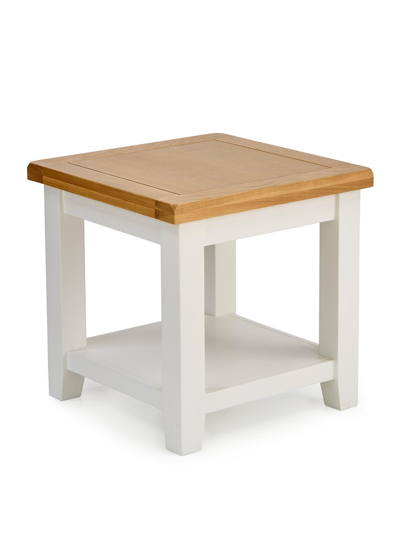 Image 2 of 6 of Very Home Hamilton Ready Assembled Lamp&nbsp;Table - contains Solid Wood