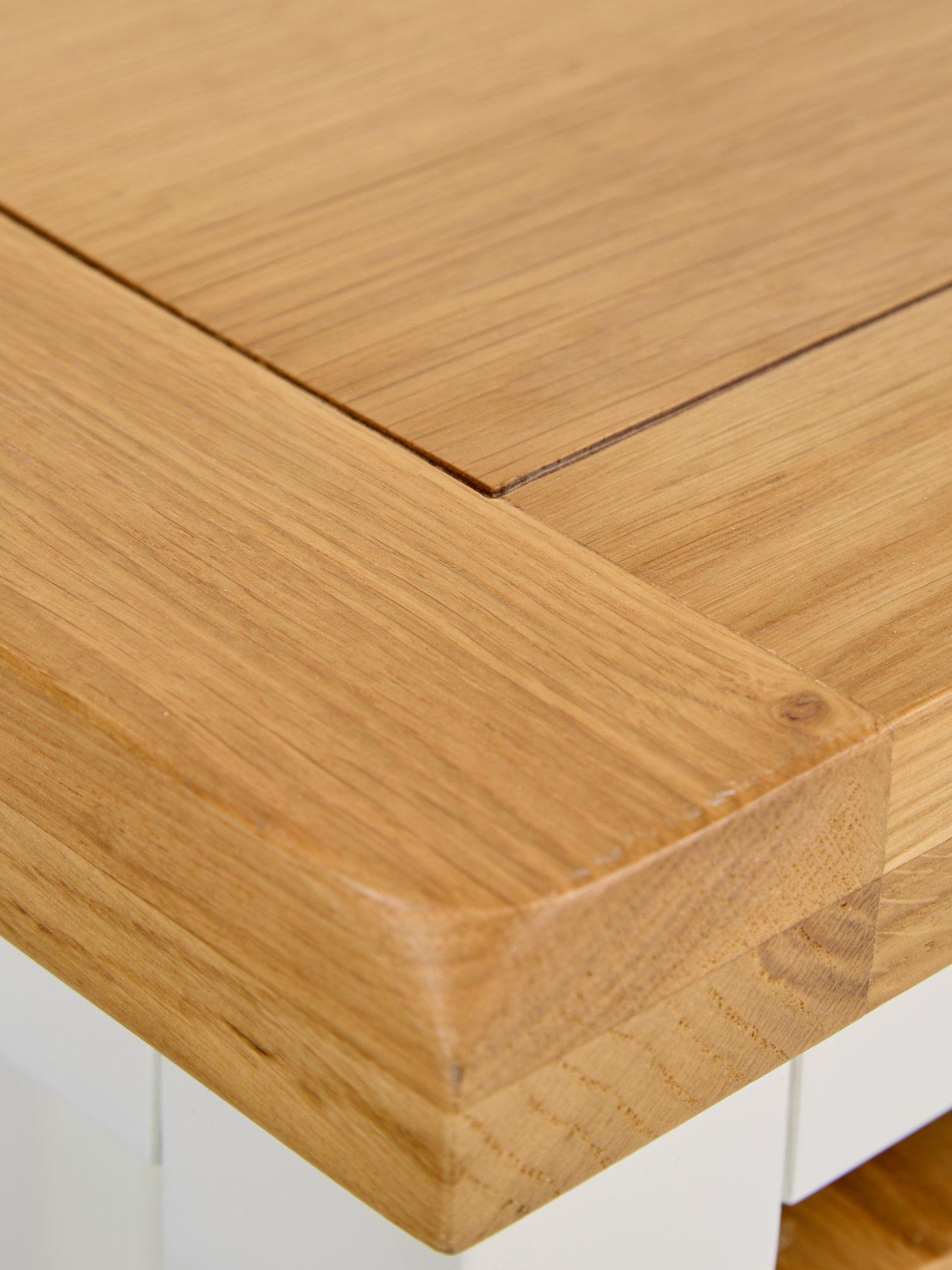 Image 5 of 6 of Very Home Hamilton Ready Assembled Nest of&nbsp;3&nbsp;Tables - contains Solid Wood
