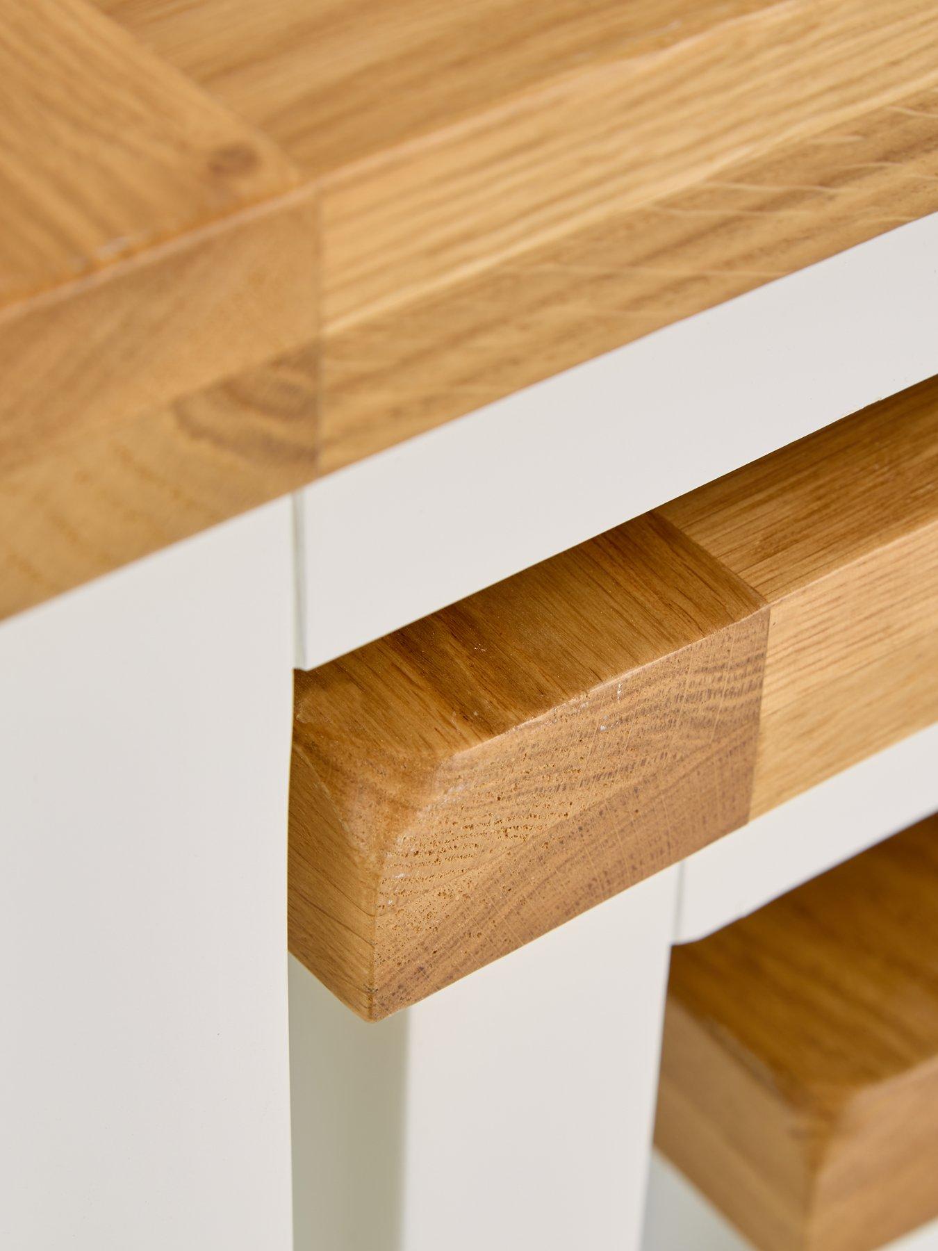 Image 6 of 6 of Very Home Hamilton Ready Assembled Nest of&nbsp;3&nbsp;Tables - contains Solid Wood