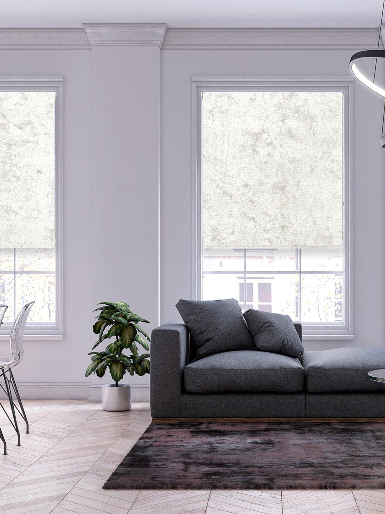 Luxe Crushed Velvet Roller Blinds