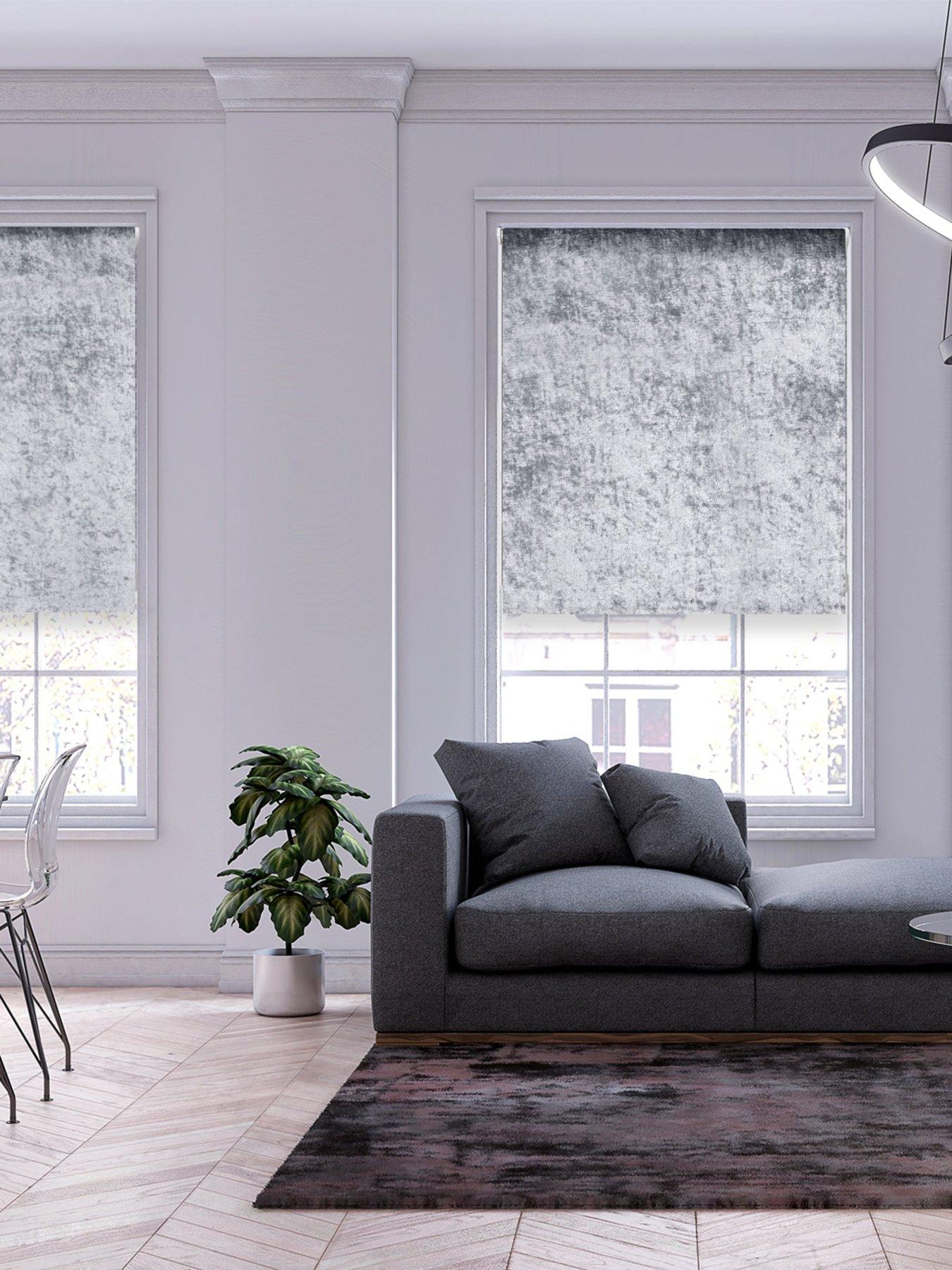 Luxe Crushed Velvet Roller Blinds