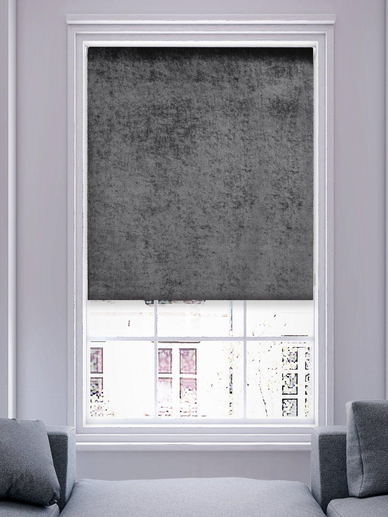 Luxe Crushed Velvet Roller Blinds