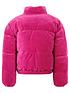  image of juicy-couture-girls-velour-padded-jacket-pink