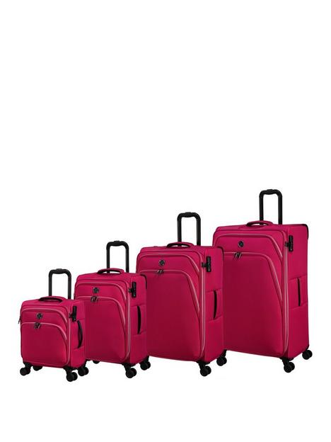 it-luggage-trinary-magenta-blush-4pc-suitcase-set