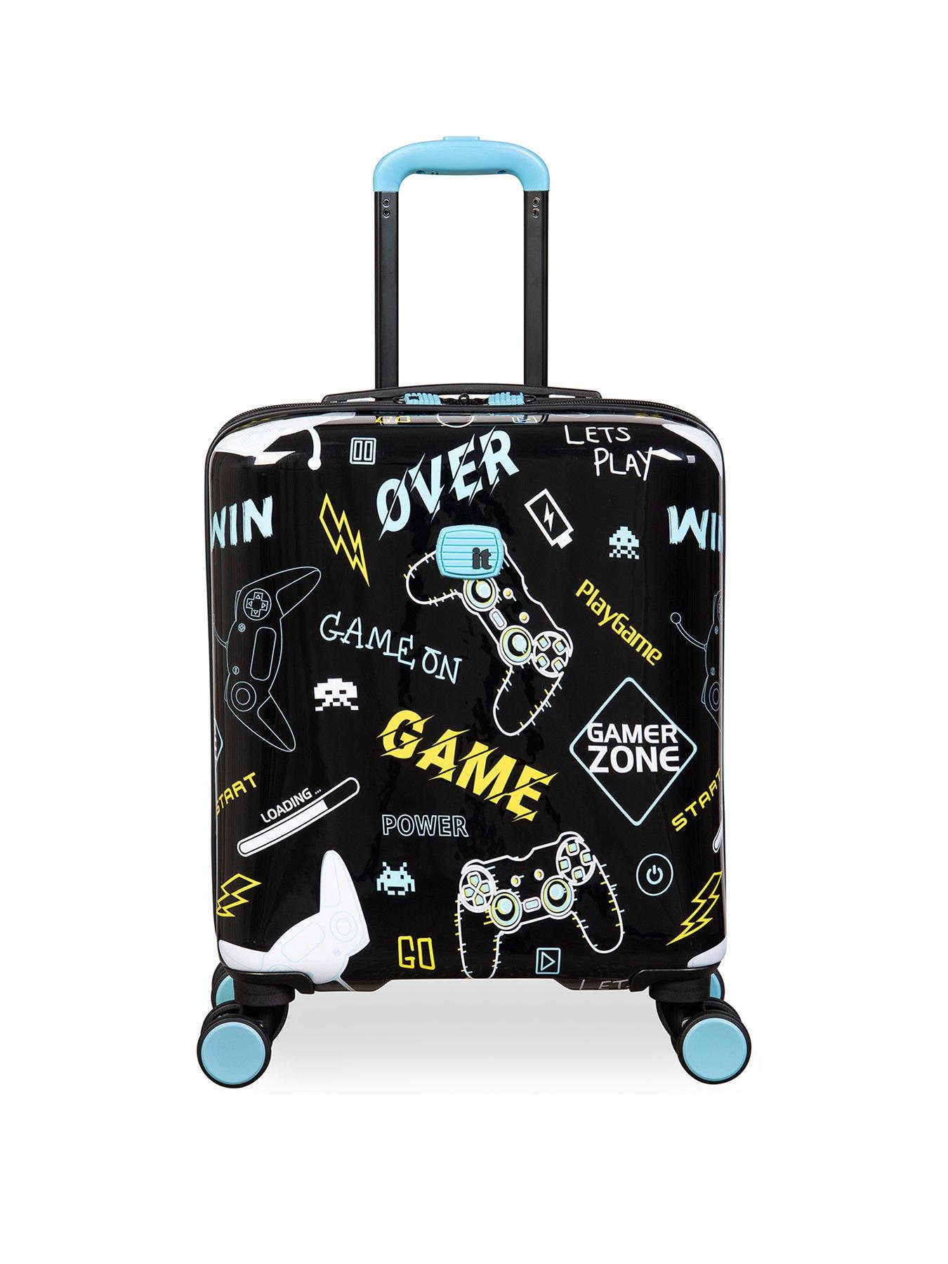 undefined Liquified Video Games Kiddies Underseat Suitcase
