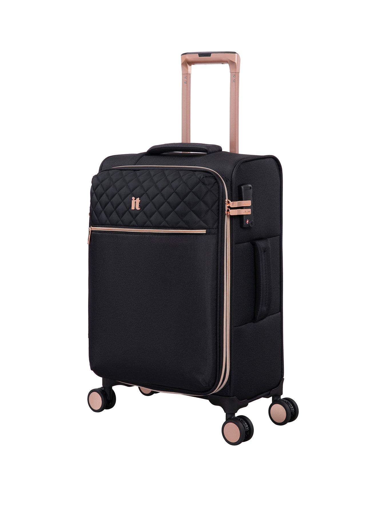 it Luggage Divinity Black Cabin Suitcase with TSA Lock