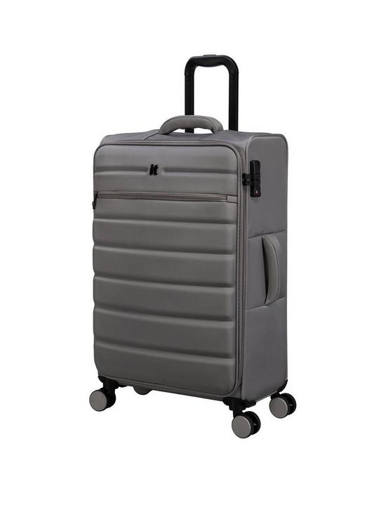 front image of it-luggage-census-grey-skin-medium-suitcase