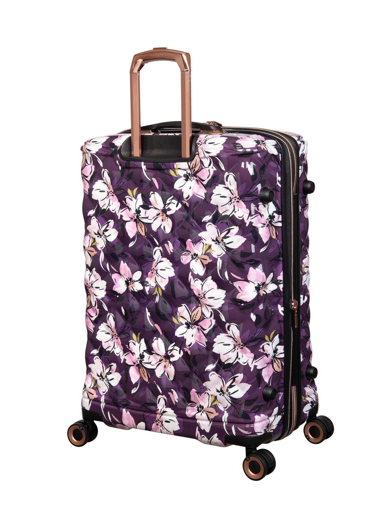 Image 3 of 7 of it Luggage Indulging Purple Berry Medium Suitcase