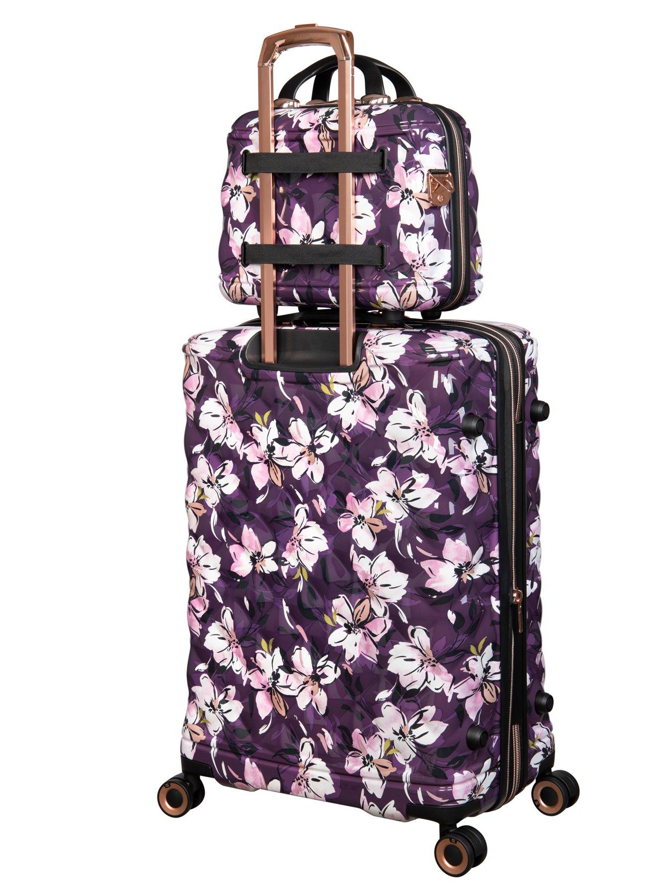 Suitcase with matching vanity case online