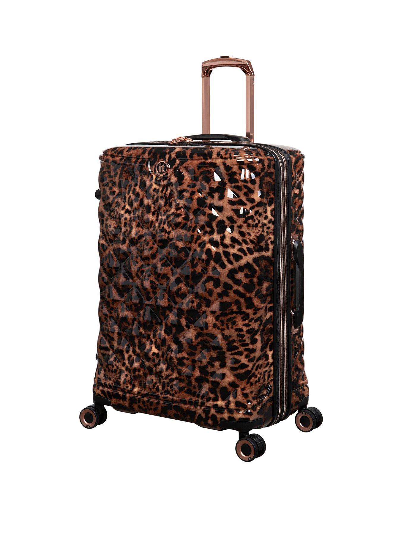 Luggage store animal print