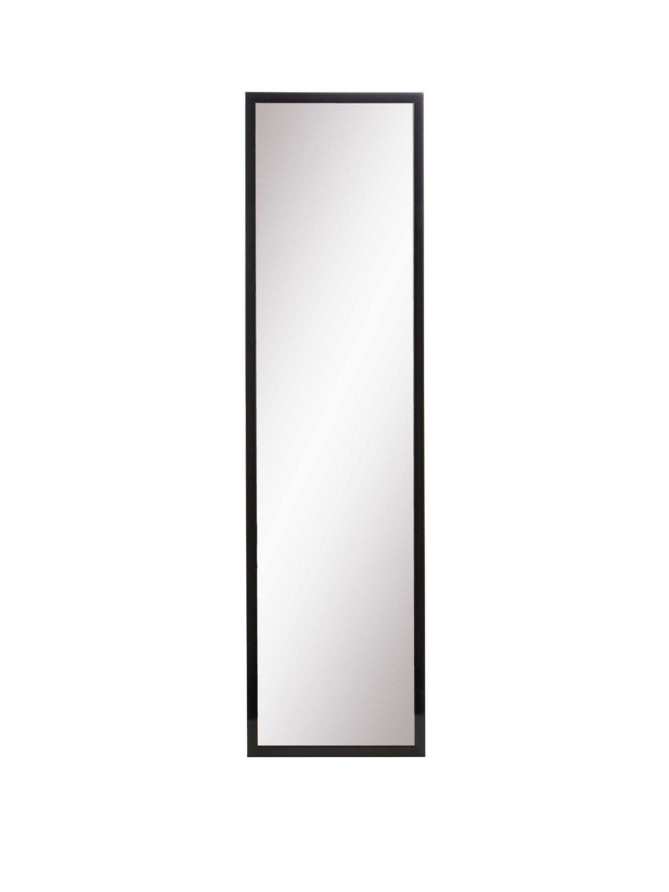 Image 2 of 4 of Everyday Tall Rectangular Mirror - Black 125x33cm