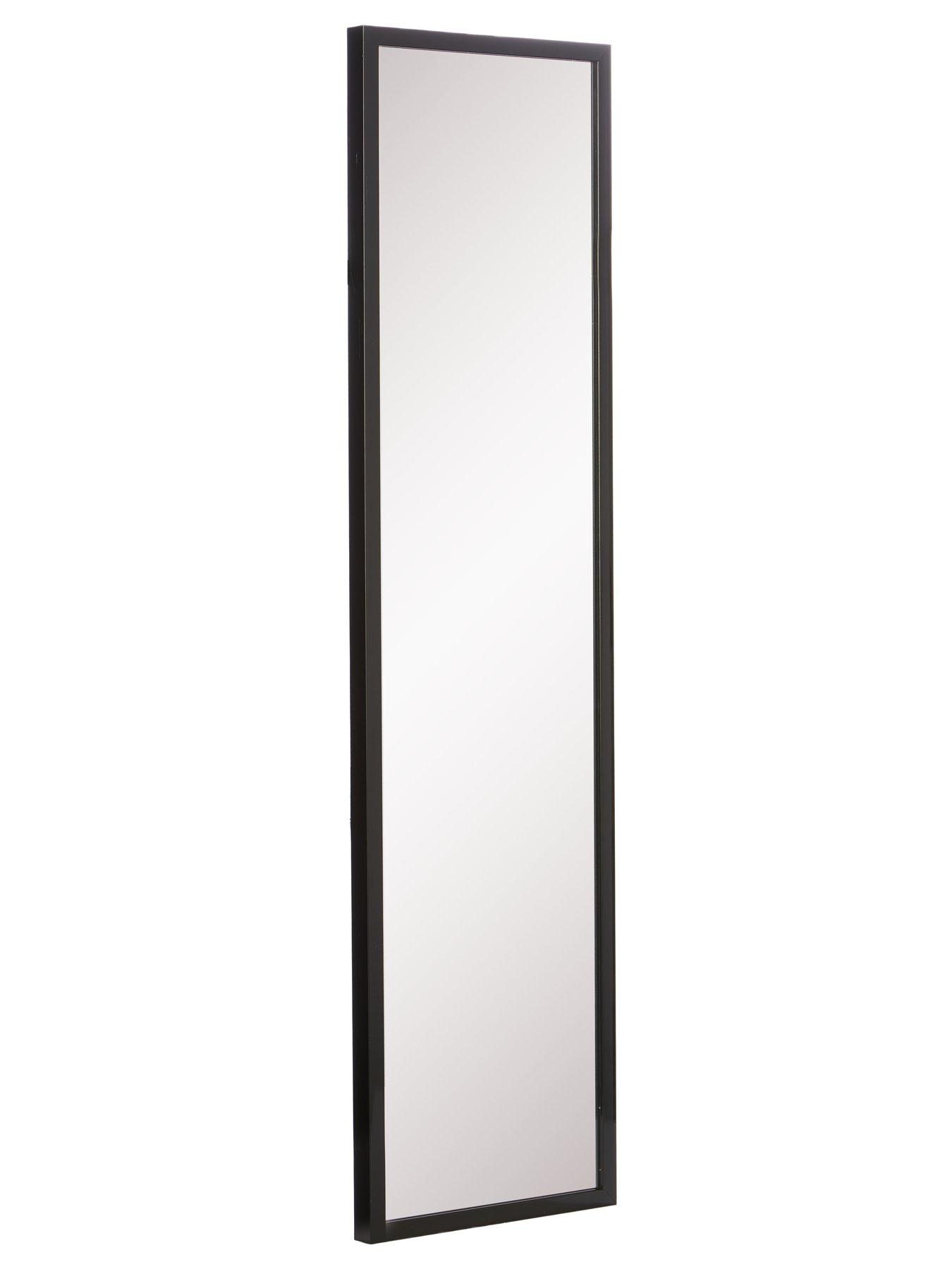 Image 3 of 4 of Everyday Tall Rectangular Mirror - Black 125x33cm