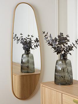 Product photograph of Very Home Gold Pond Mirror from very.co.uk